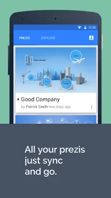 Prezi android App screenshot 9